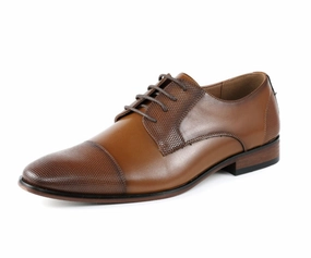 Russo Cognac Comfort Heel