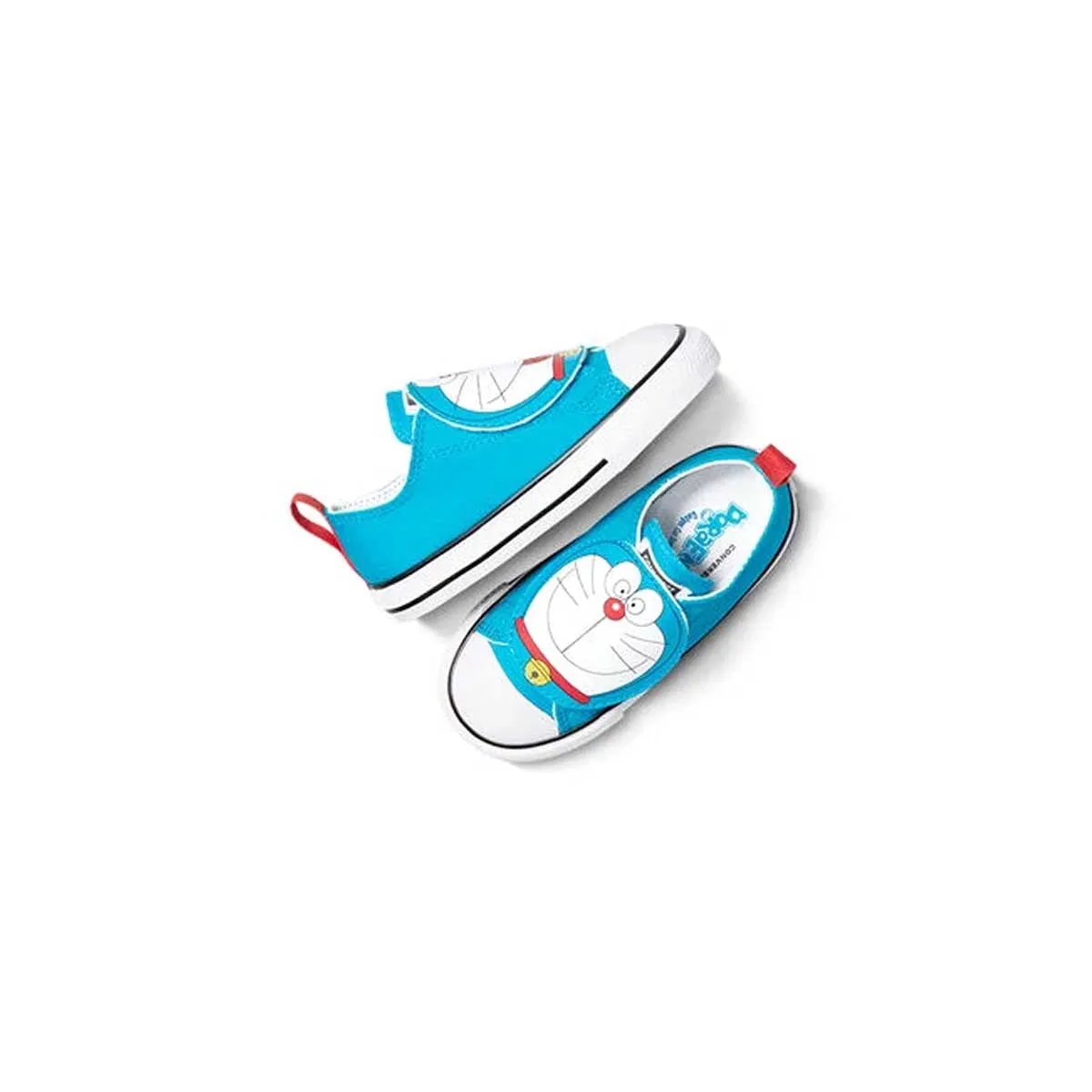   Doraemon Toddlers Chuck Taylor All Star Easy On 'Hawaiian Ocean White' Comfort Sole