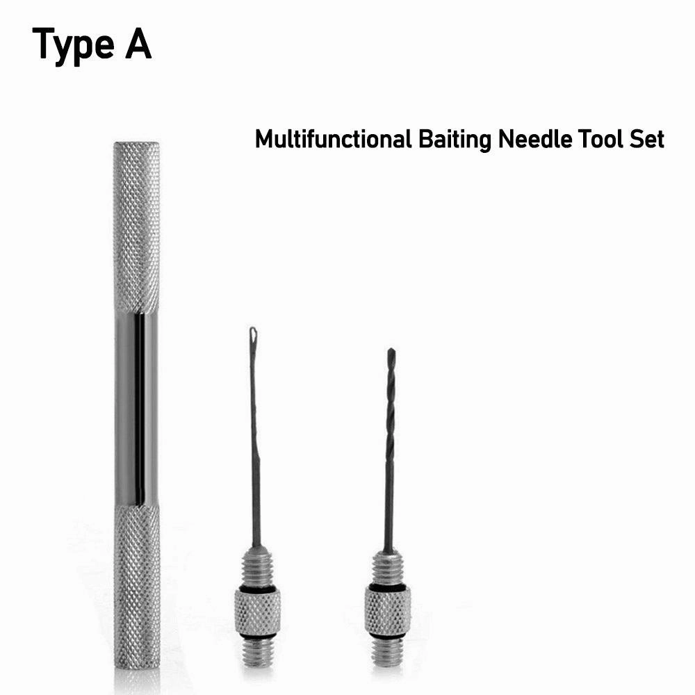 Dr.Fish Aluminum Alloy Carp Fish Drill Tackle Rigging Tool Kit