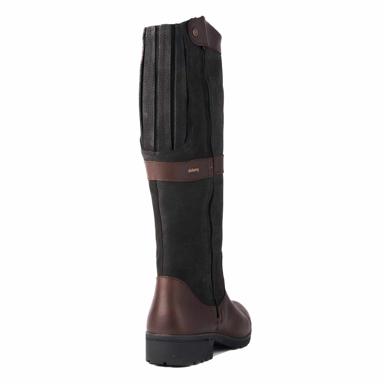 Dubarry Womens Sligo Boot Black / Brown Unisex Minimal Footwear