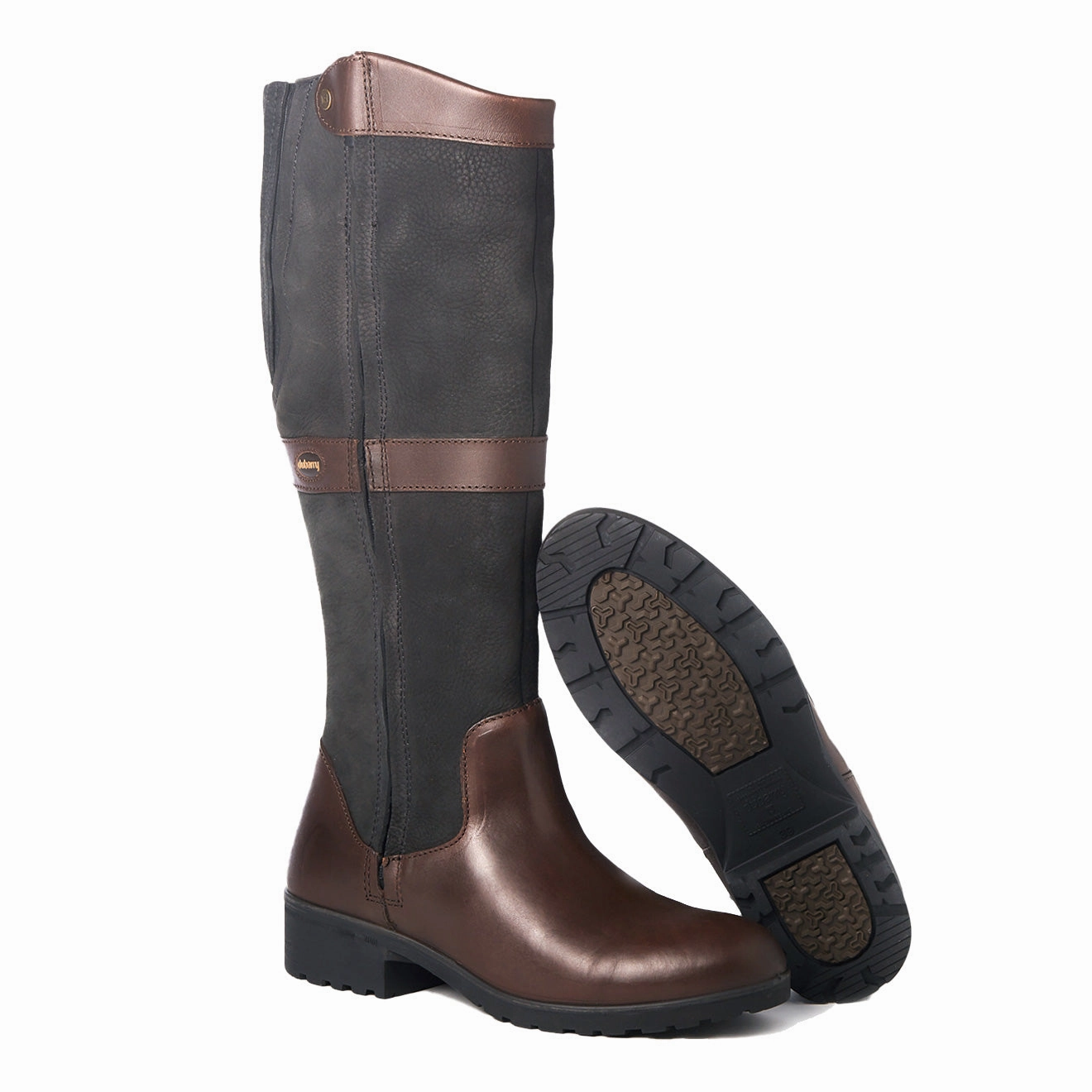 Dubarry Womens Sligo Boot Black / Brown Smart Casual Footwear
