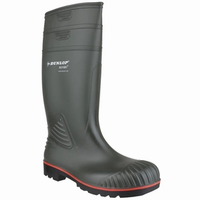 Dunlop Acifort Heavy Duty Full Safety Wellington Leather Shoes