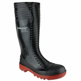 Relaxed Fit Footwear Dunlop Acifort Ribbed Full Safety Wellington