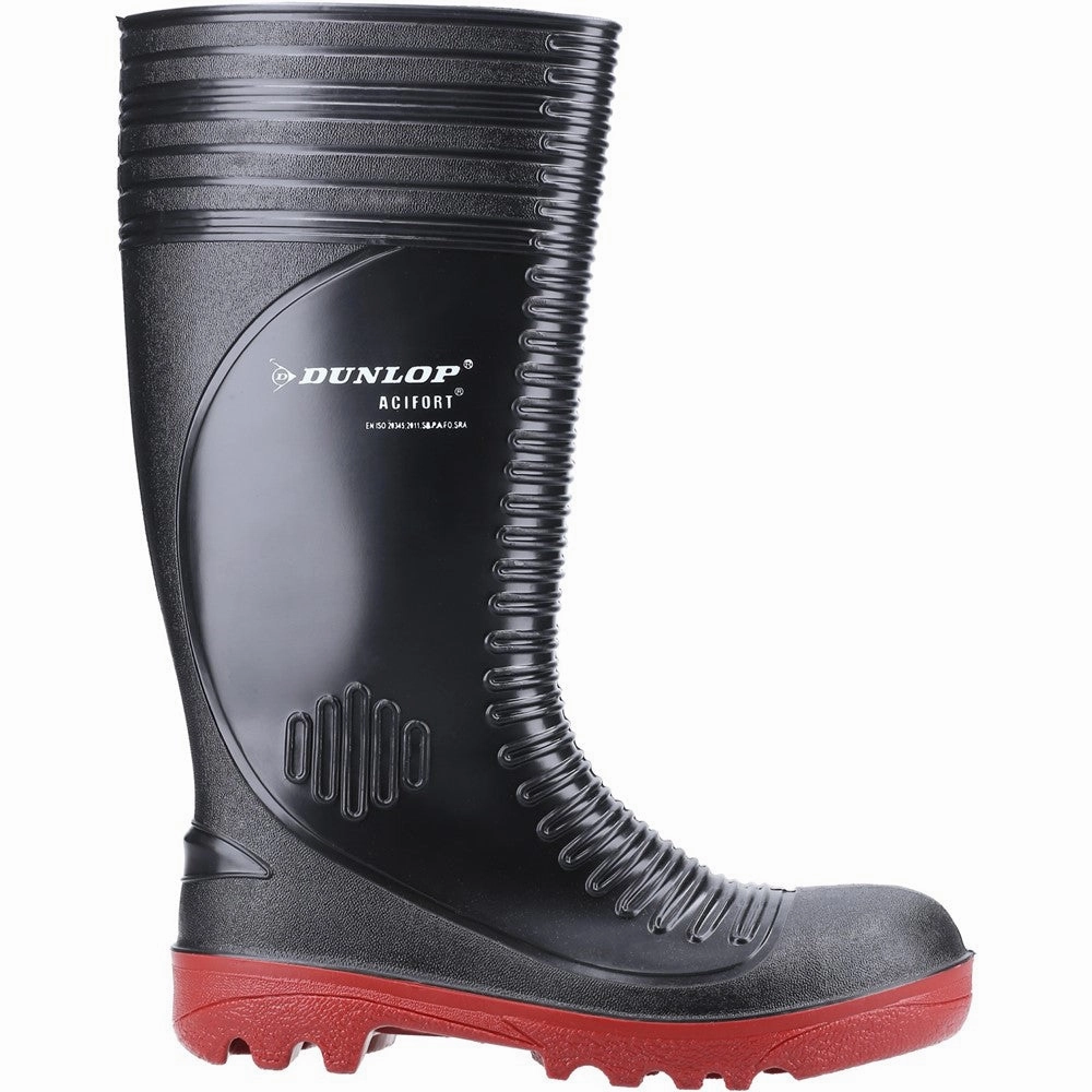 Casual Footwear Grippy Soles Dunlop Acifort Ribbed Full Safety Wellington