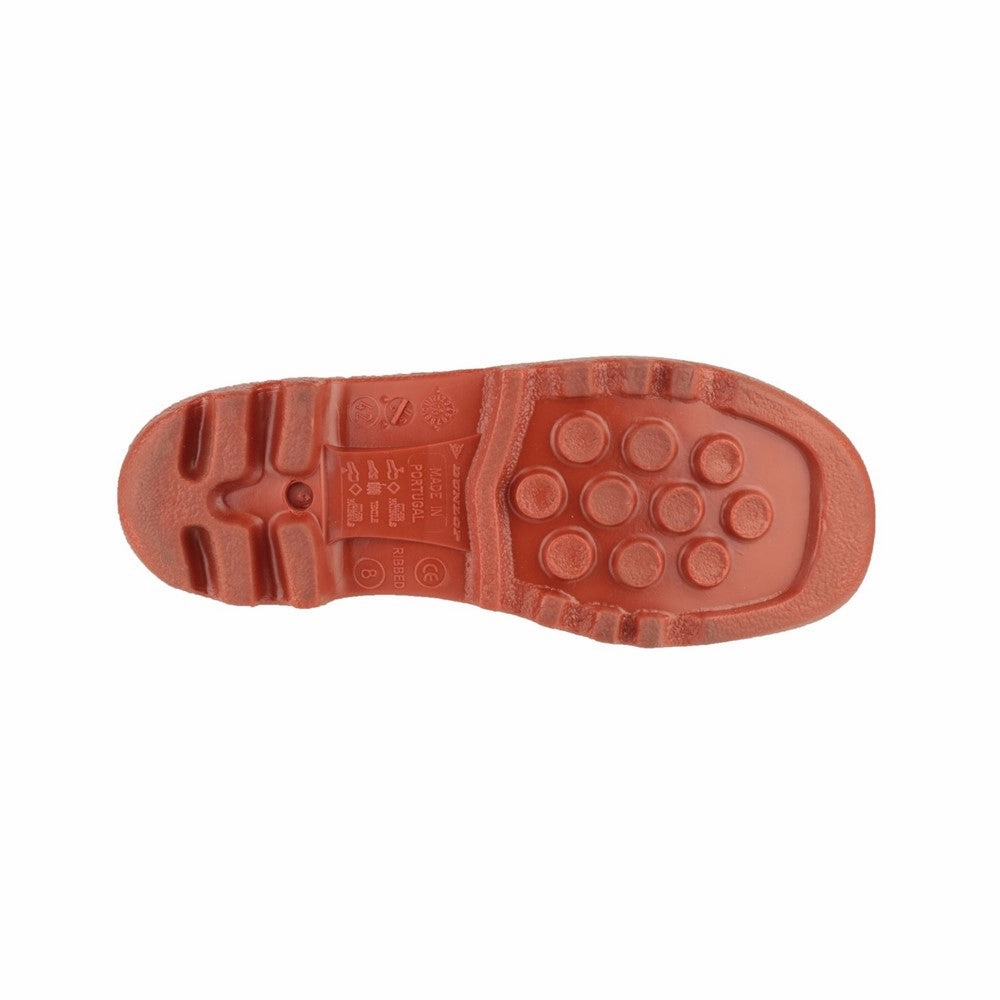Odor Control Eco Friendly Dunlop Acifort Ribbed Full Safety Wellington