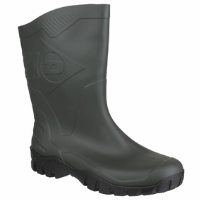 Dunlop Dee Calf Length Wellington Cushioned Insoles