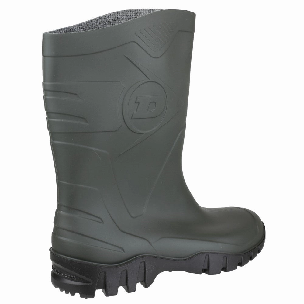 Cushioned Versatile Footwear Dunlop Dee Calf Length Wellington