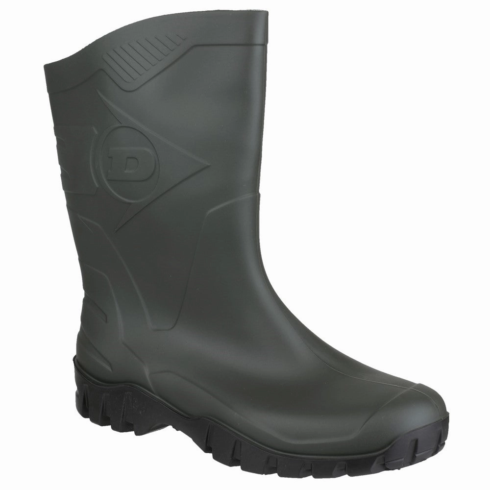 Dunlop Dee Calf Length Wellington Cushioned Insoles