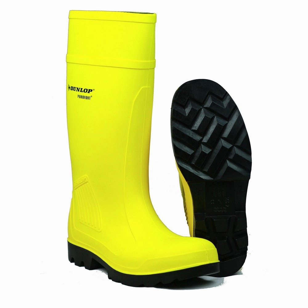 Dunlop Purofort Professional Full Safety Wellington Minimalist Travel Footwear