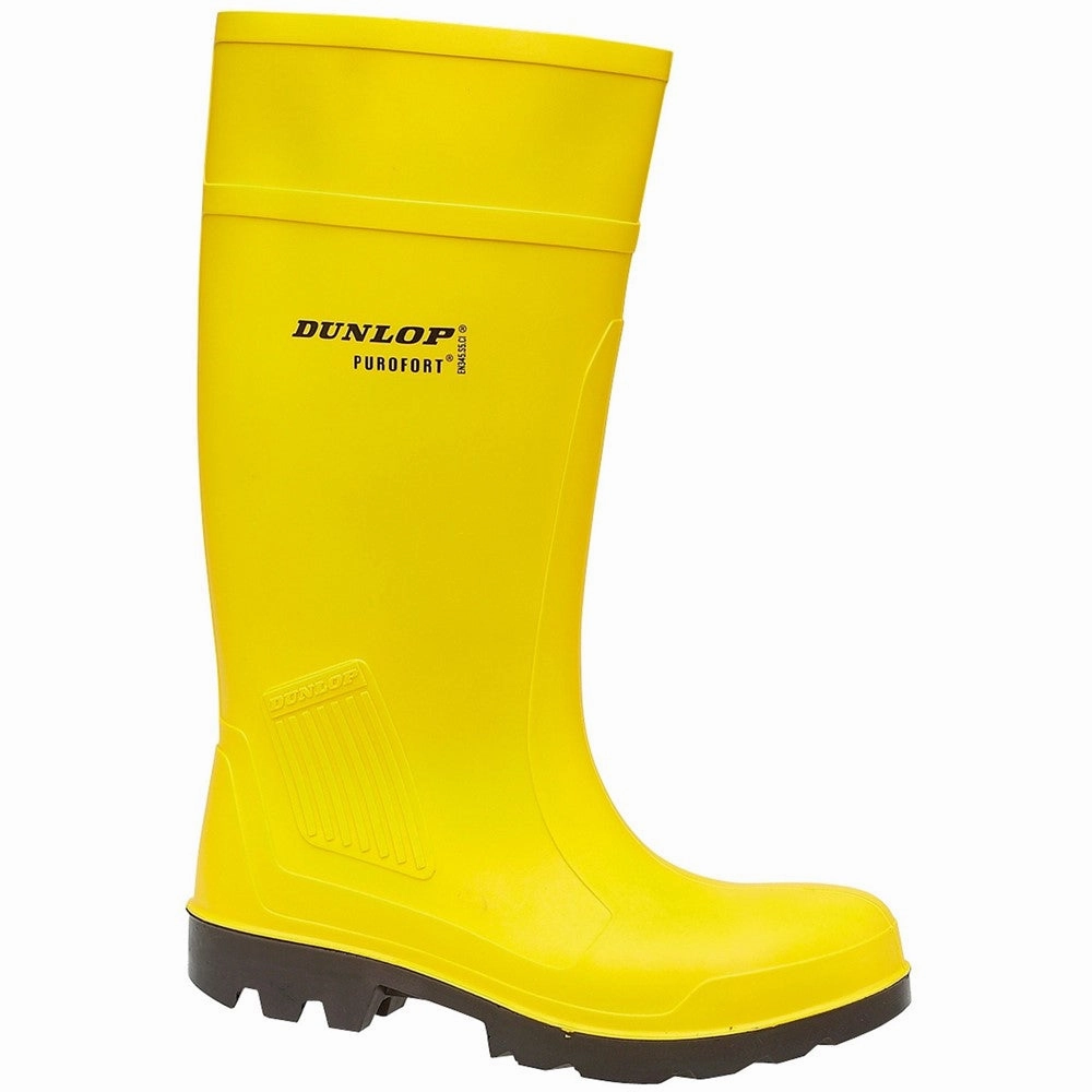 Dunlop Purofort Professional Full Safety Wellington Sporty Style Comfort Sole
