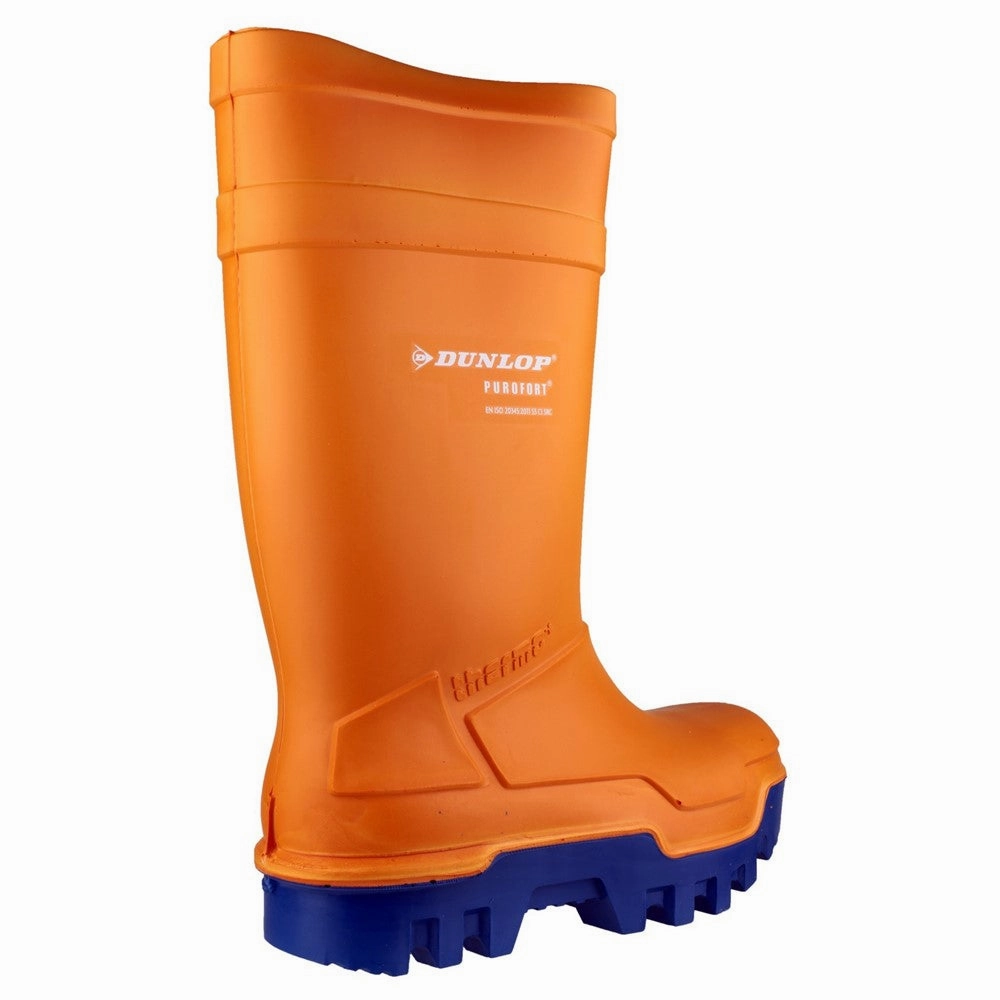 Dunlop Purofort Thermo  Full Safety Wellington Standing Shoes