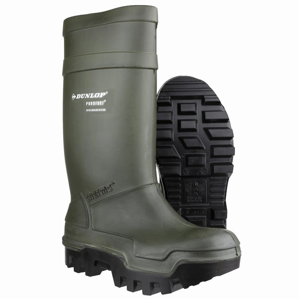 Chic Footwear Streetwear Footwear Dunlop Purofort Thermo  Full Safety Wellington