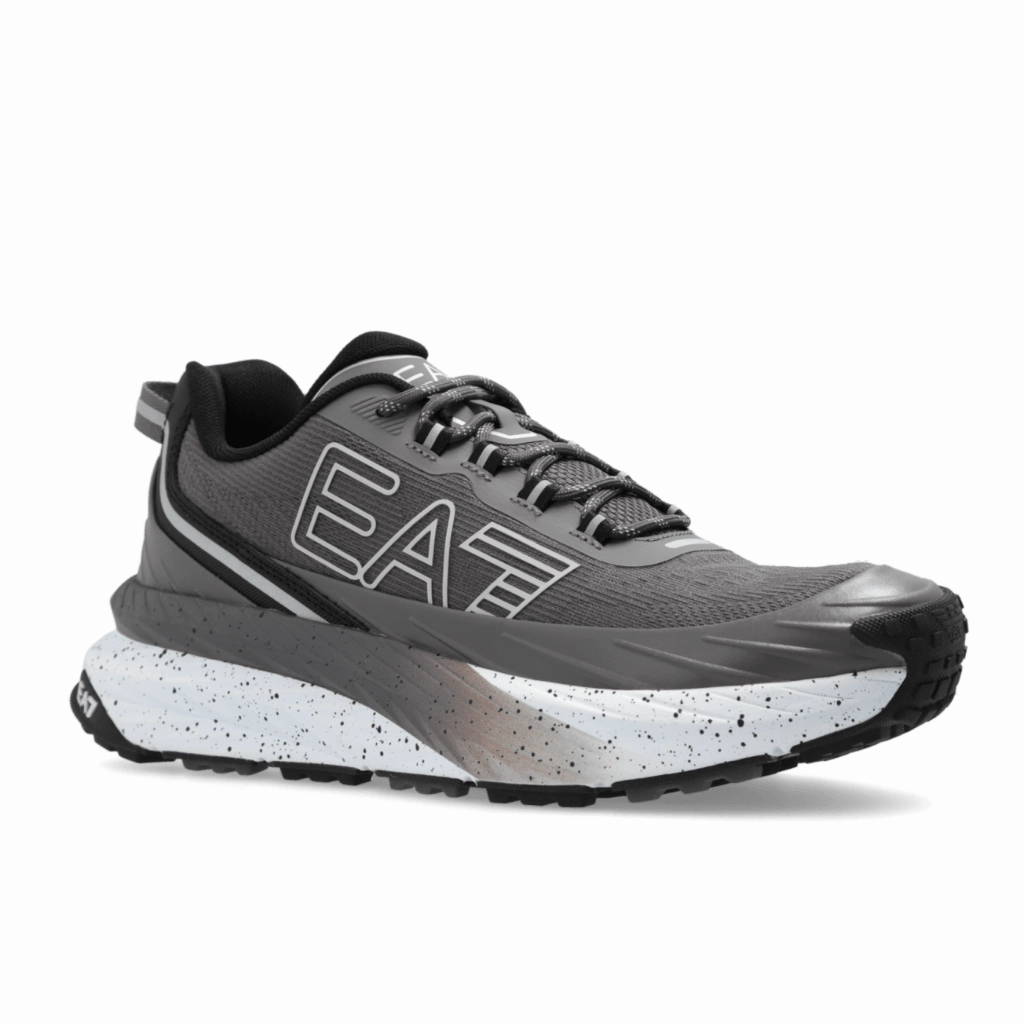 Ea7 Crusher Sonic Trail Trainers Men Modern Footwear Recycled Materials