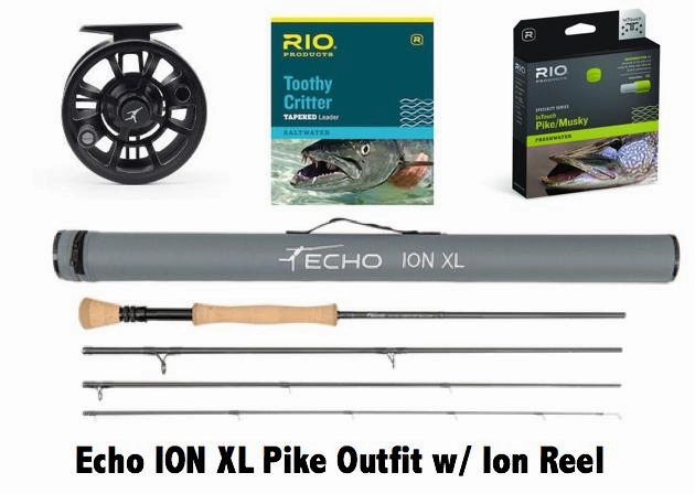 Echo Ion XL 9 Weight Pike Outfit w/ Ion Reel