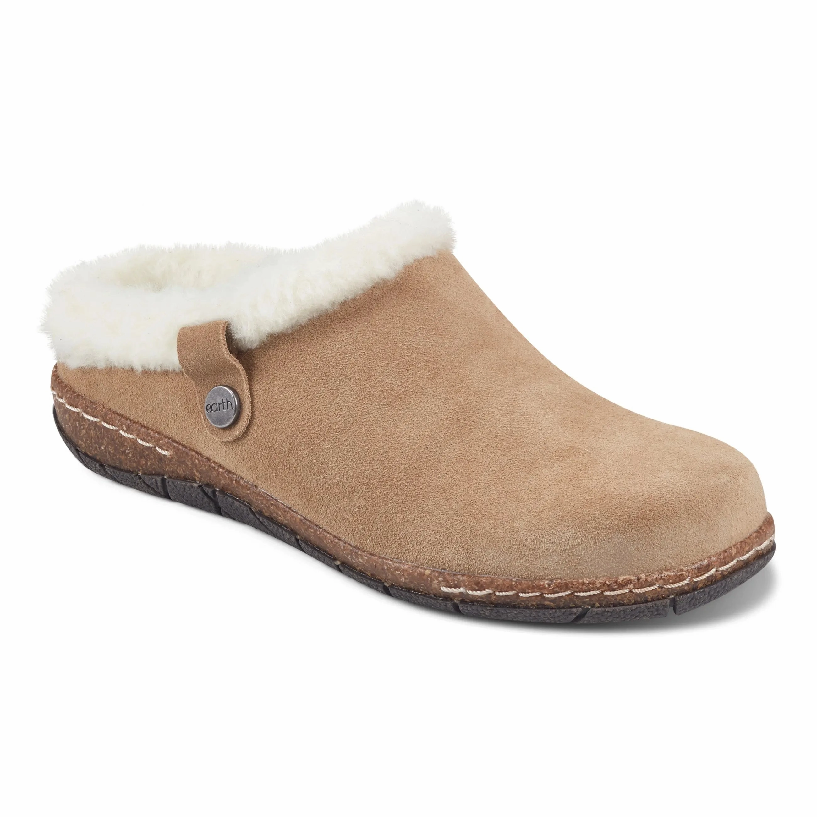 Elena Cold Weather Round Toe Casual Slip-On Clogs Quick Dry Smart Casual Footwear