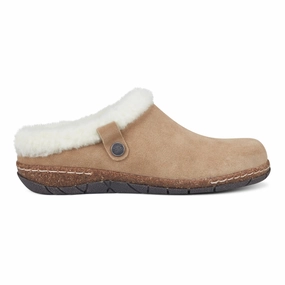 Elena Cold Weather Round Toe Casual Slip-On Clogs Minimal Footwear