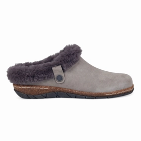 Elena Cold Weather Round Toe Casual Slip-On Clogs Weather Ready