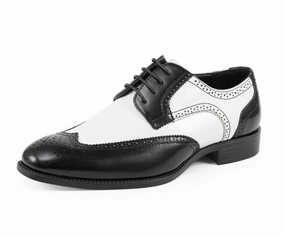Elwyn Black/White Stylish Footwear Secure Fit