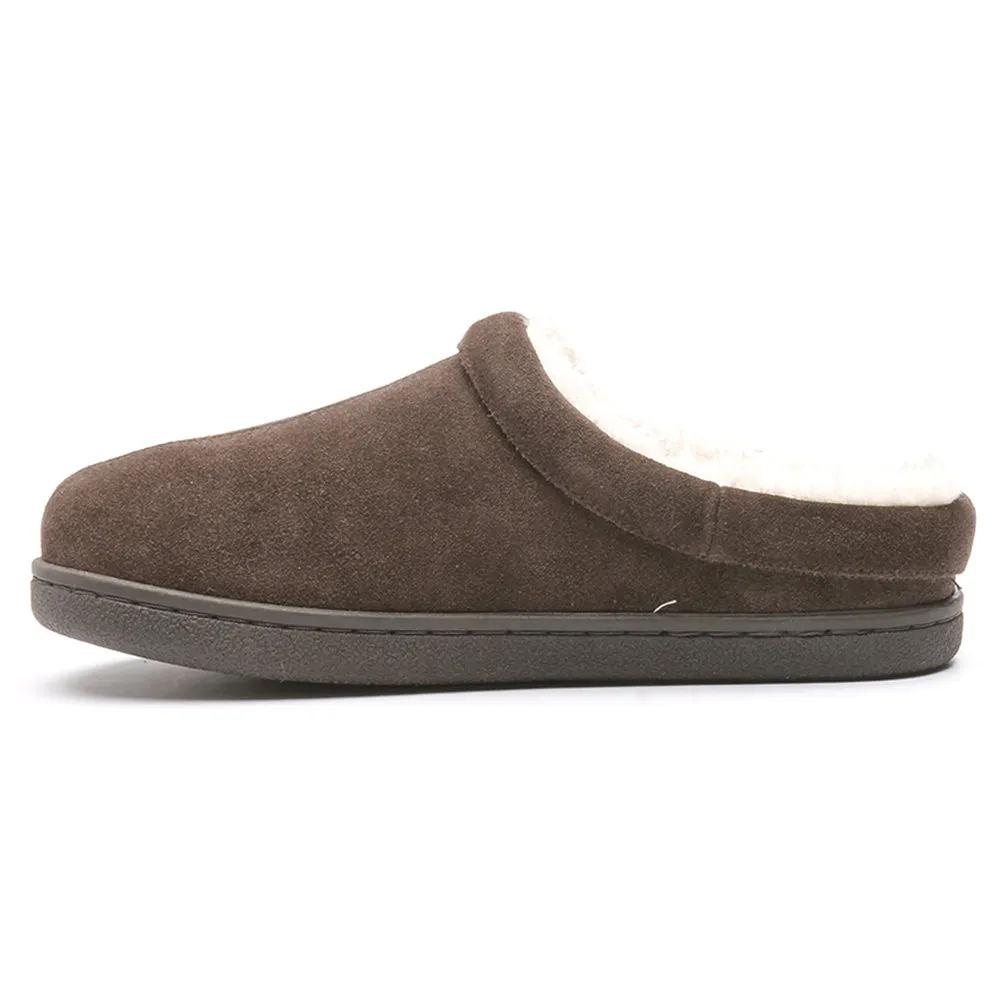 Leather Shoes Cushioned Emmalee Scuff Slippers