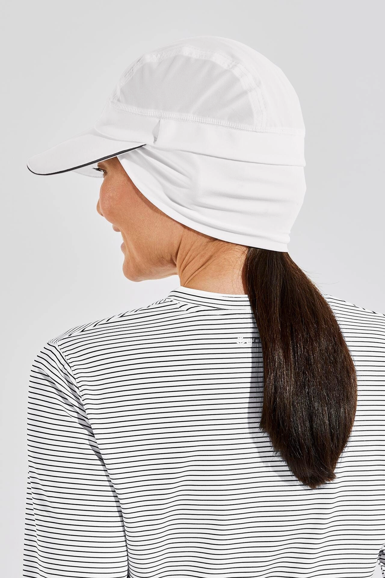 Emmet Convertible Ear Flap Cap | White