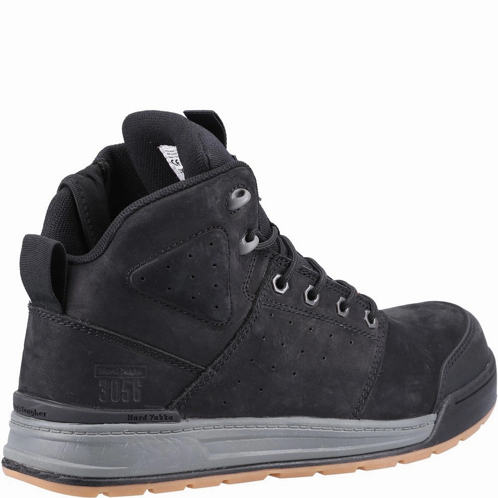 Orthotic Friendly Easy Clean Hard Yakka 3056 Lace Zip Safety Boot