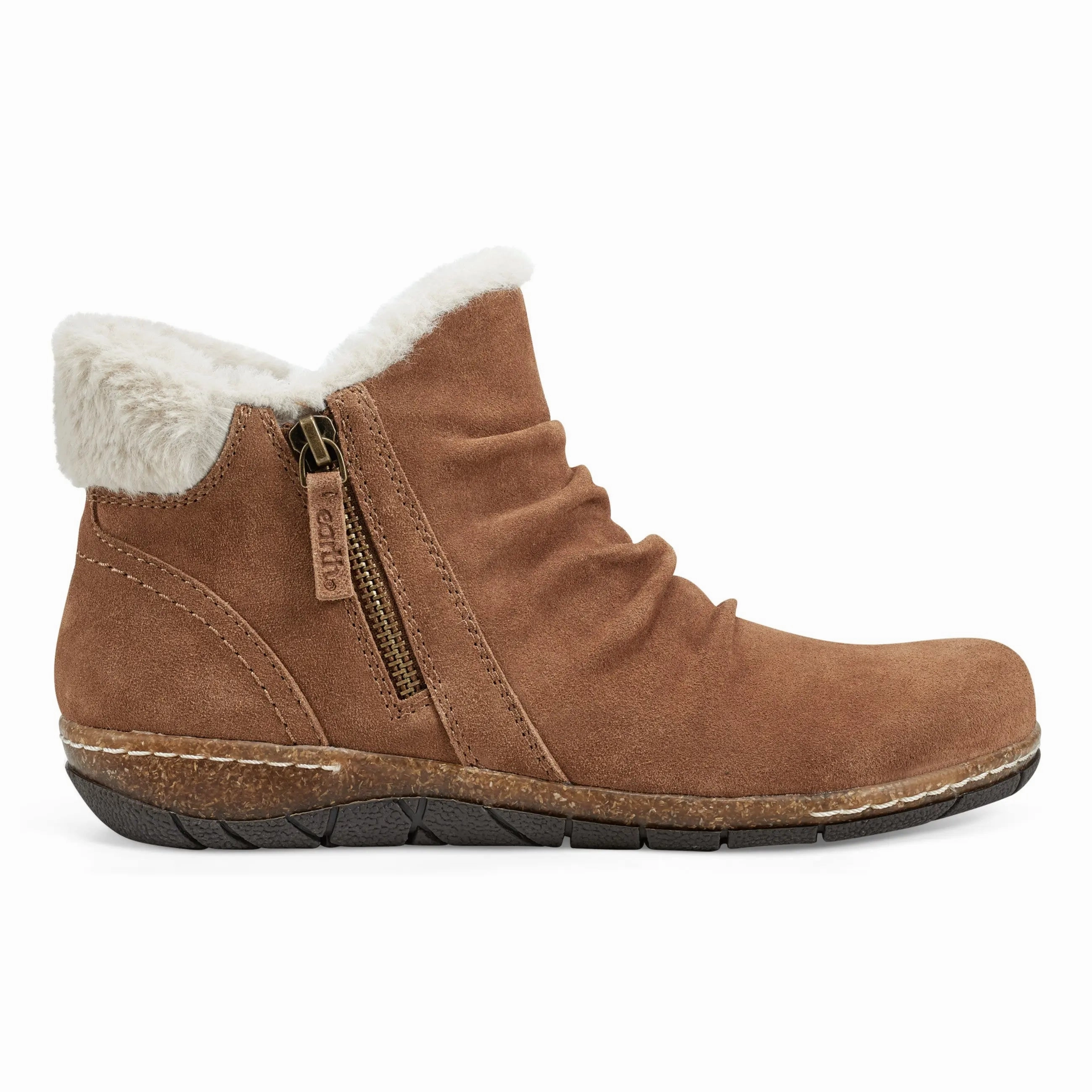 Eric Round Toe Cold Weather Casual Booties Machine Washable