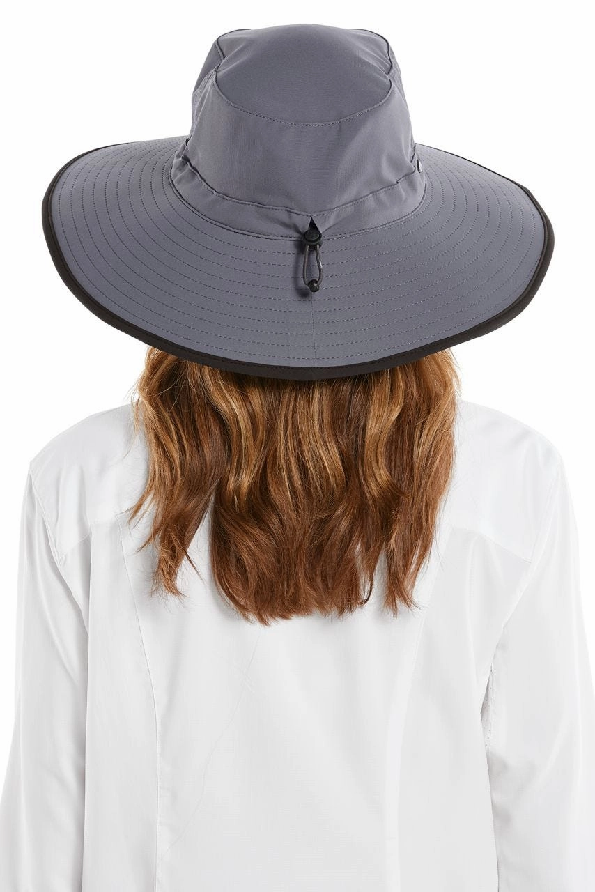 Etta Sun Catcher Hat| Carbon/Black Travel Medallion