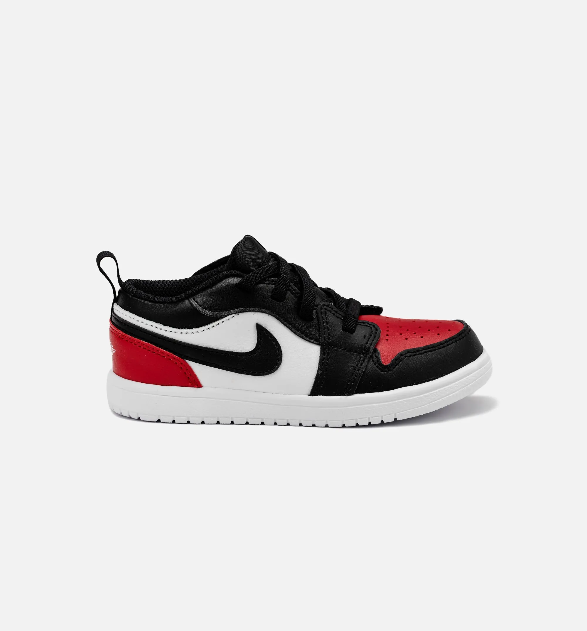 Rugged Sole Sustainable Air Jordan 1 Low Alt Infant Toddler Lifestyle Shoe - White/Varsity Red/White/Black