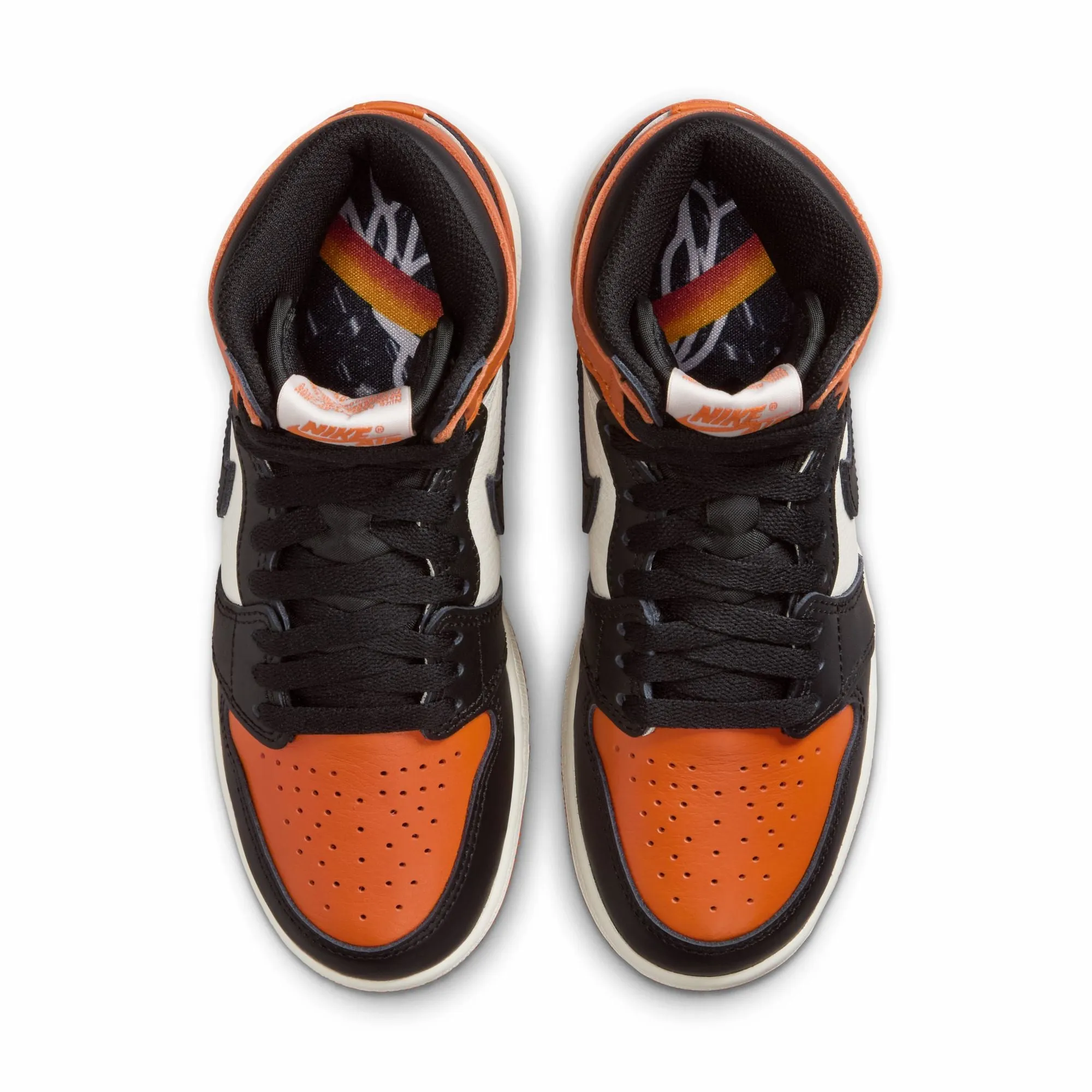 Y Air Jordan 1 High Og "Shattered Backboard" Fd1437-008 Leather Shoes Comfortable Footwear