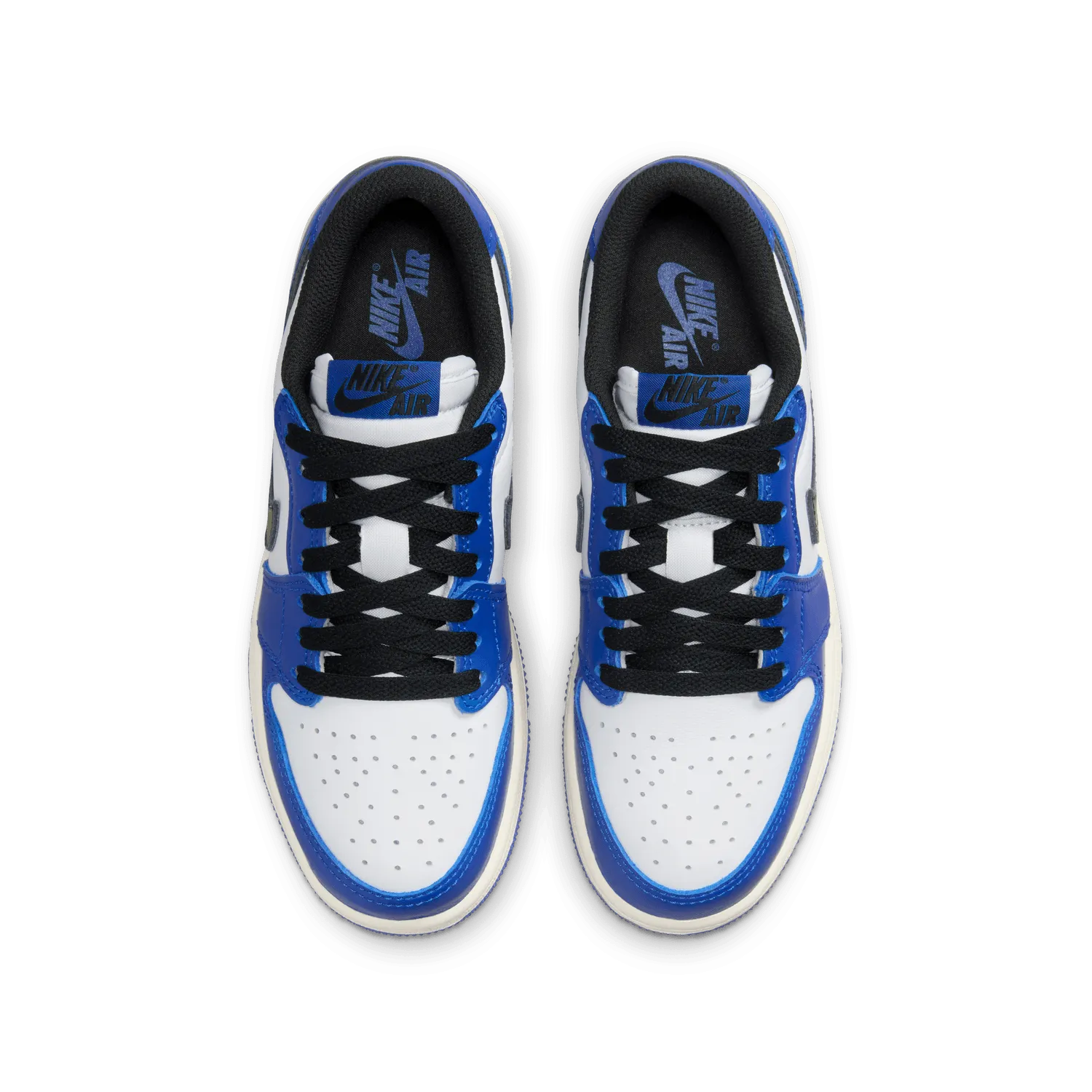 Travel Ready Recycled Materials Kids Air Jordan 1 Retro Low Og 'Game Royal'