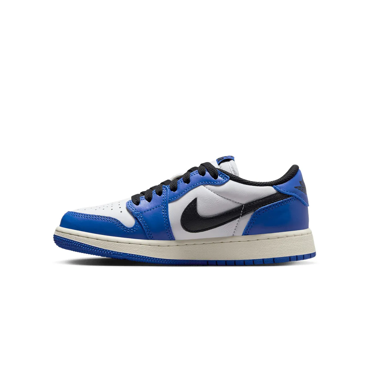Kids Air Jordan 1 Retro Low Og 'Game Royal' Timeless Shock Absorbing