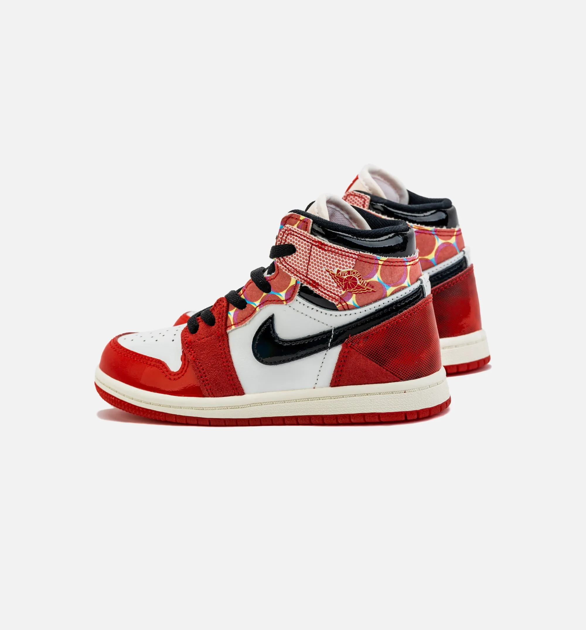 Air Jordan 1 High Og Next Chapter Infant Toddler Lifestyle Shoe - White/Red Timeless Classic Footwear