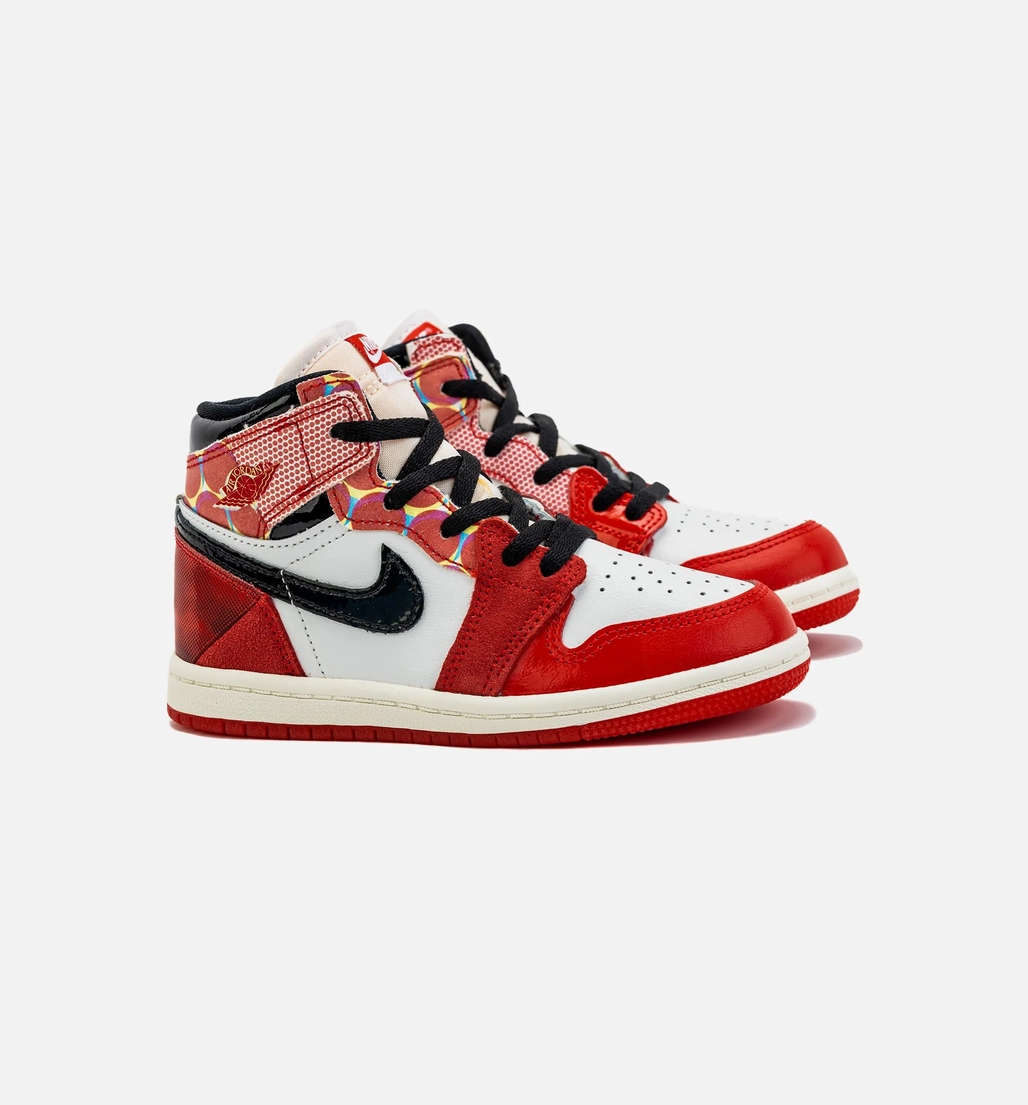 Slip Resistant Air Jordan 1 High Og Next Chapter Infant Toddler Lifestyle Shoe - White/Red