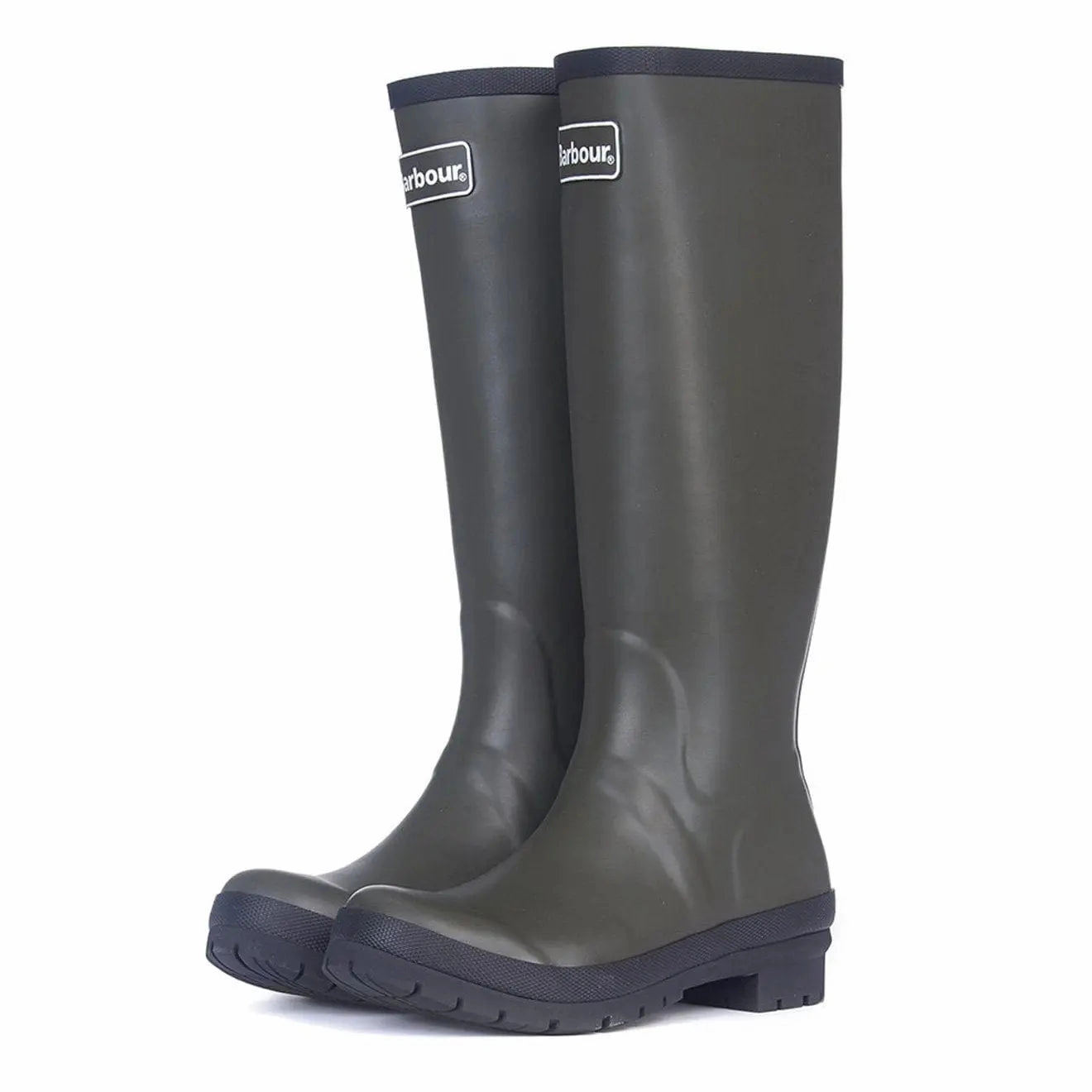 Barbour Womens Abbey Wellington Olive Weather Ready Supportive