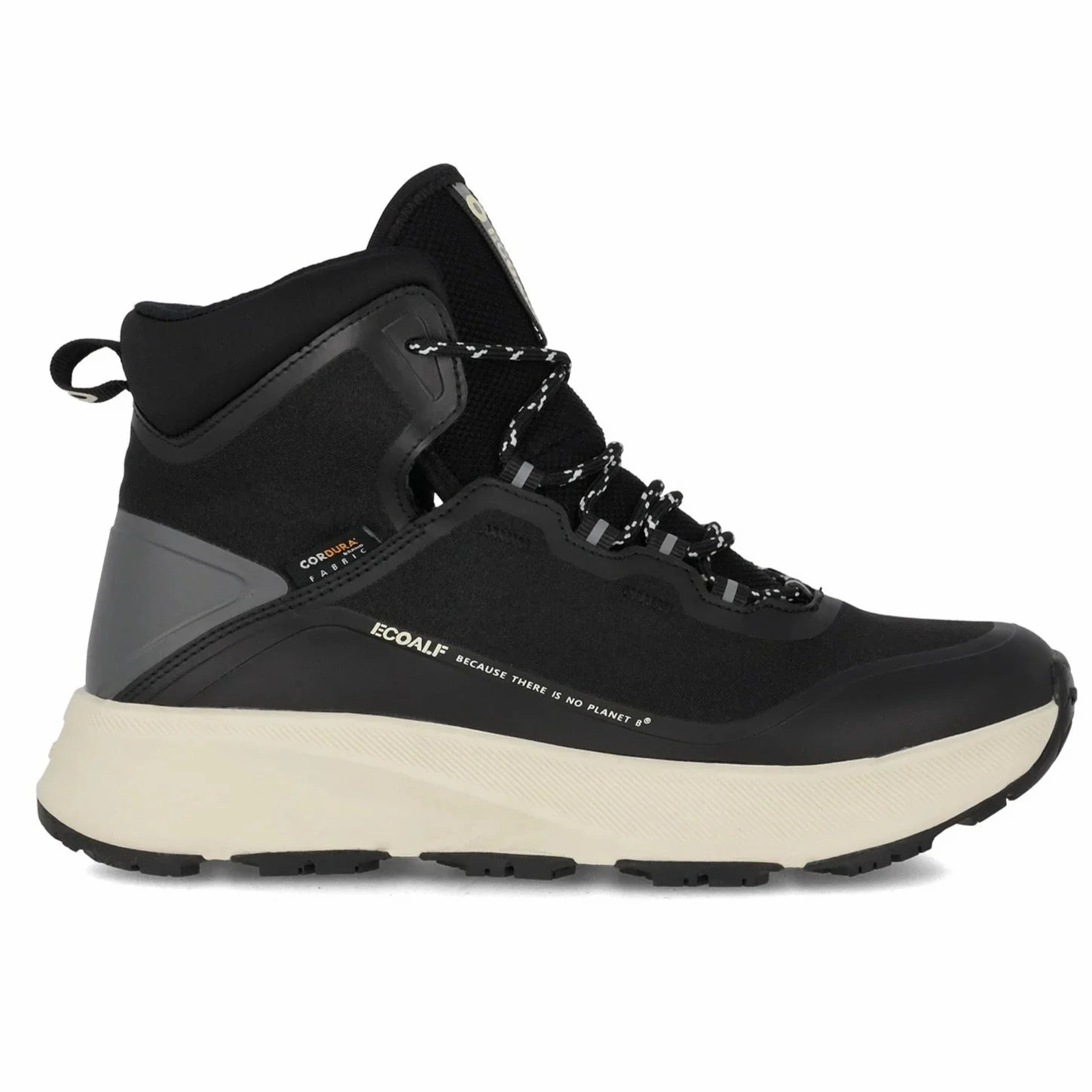 Ecoalf | Men'S Boots | Gredos Black Boots | Black Comfort Shoes