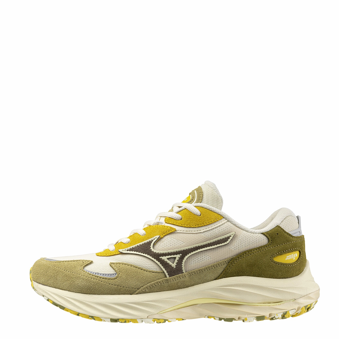 Mizuno Wave Rider ??eta Trainers Cedar / Major Brown / Cloud Cream Breathable Sustainable