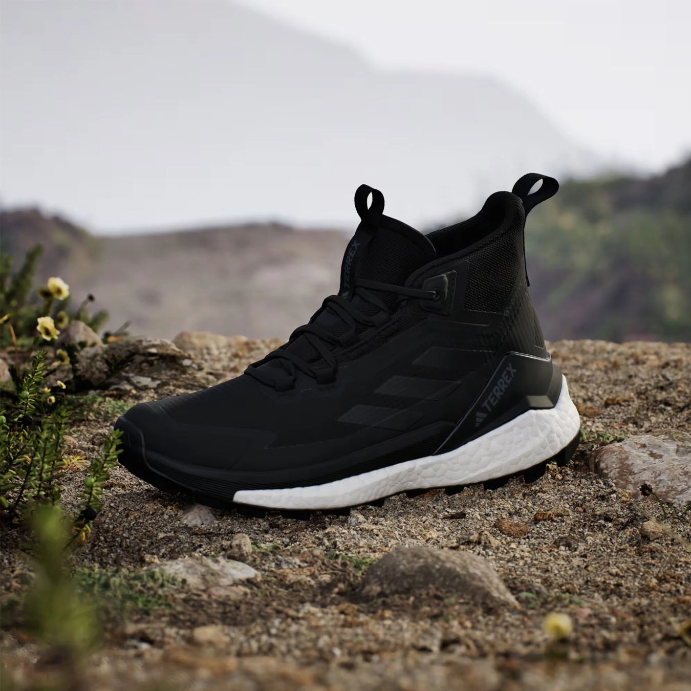 Everyday Footwear Adidas Terrex Womens Free Hiker 2 Gore-Tex Hiking Shoes Core Black / Core Black / Cloud White
