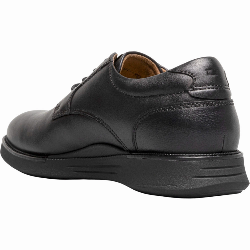 Florsheim Launch Plain Toe Oxford Black Men'S Shoes Easy On Off