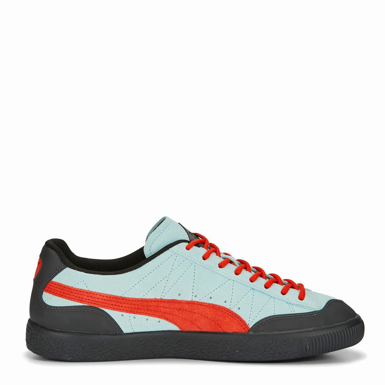 Puma Clyde Rubber Pam Trainer Light Aqua / Warm Earth Essential Footwear Flat Feet Shoes
