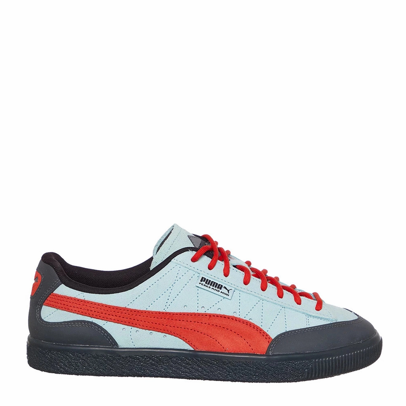 Ergonomic Sole Puma Clyde Rubber Pam Trainer Light Aqua / Warm Earth
