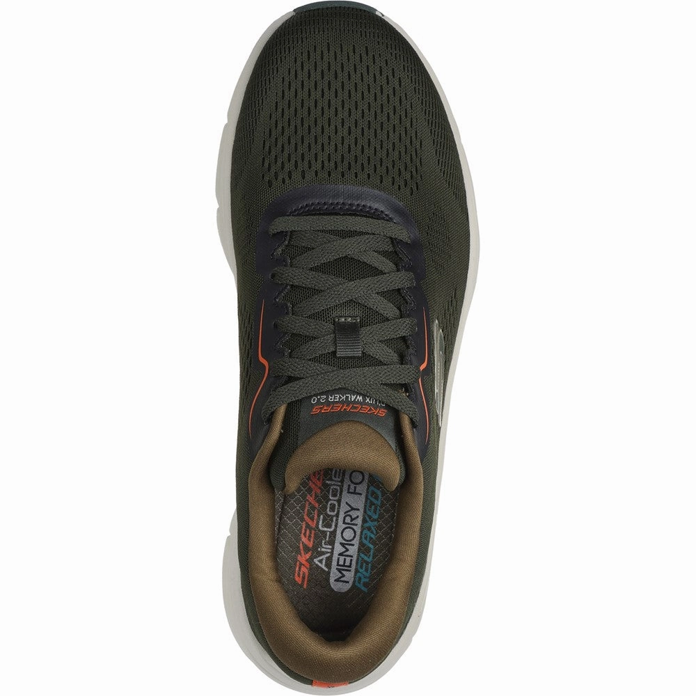 Skechers D'Lux Walker 2.0 Trainers Unisex Smart Casual Footwear