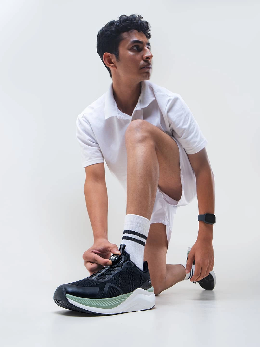 Minimalist Shoes Sustainable Shoes Bacca Bucci Ion Glide ?C Advanced Performance Sports Shoes With Rotary Lacing
