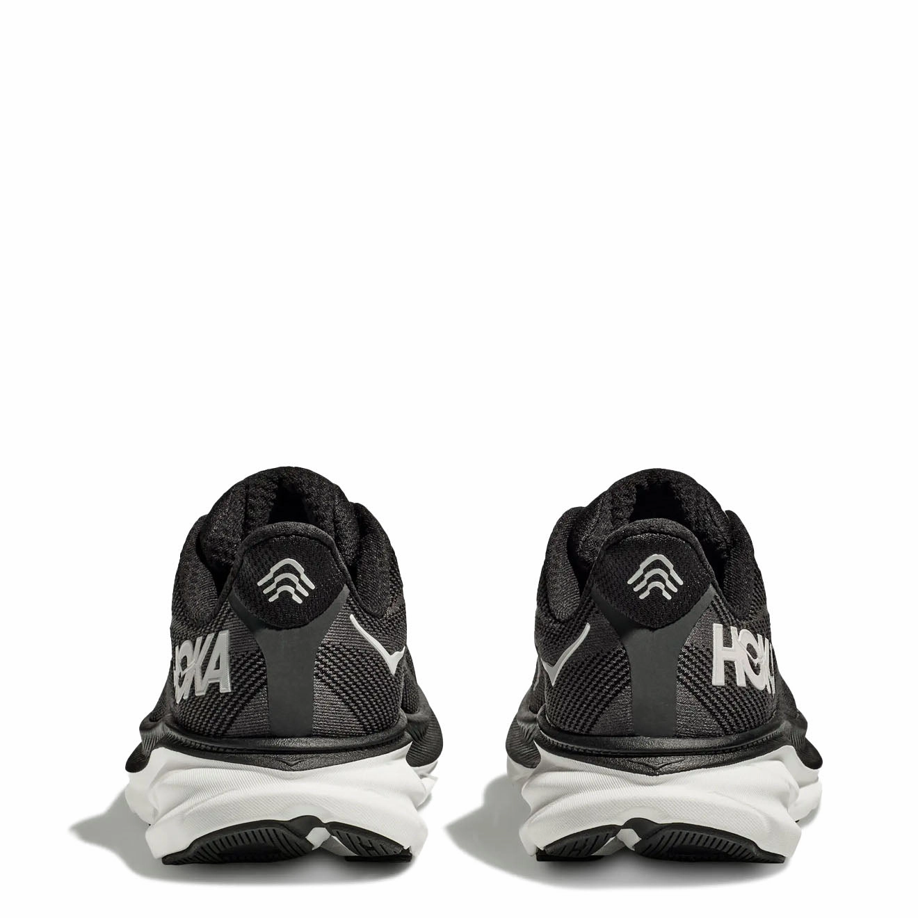 Statement Footwear Lightweight Shoes Hoka Clifton 9 Trainer Black / White