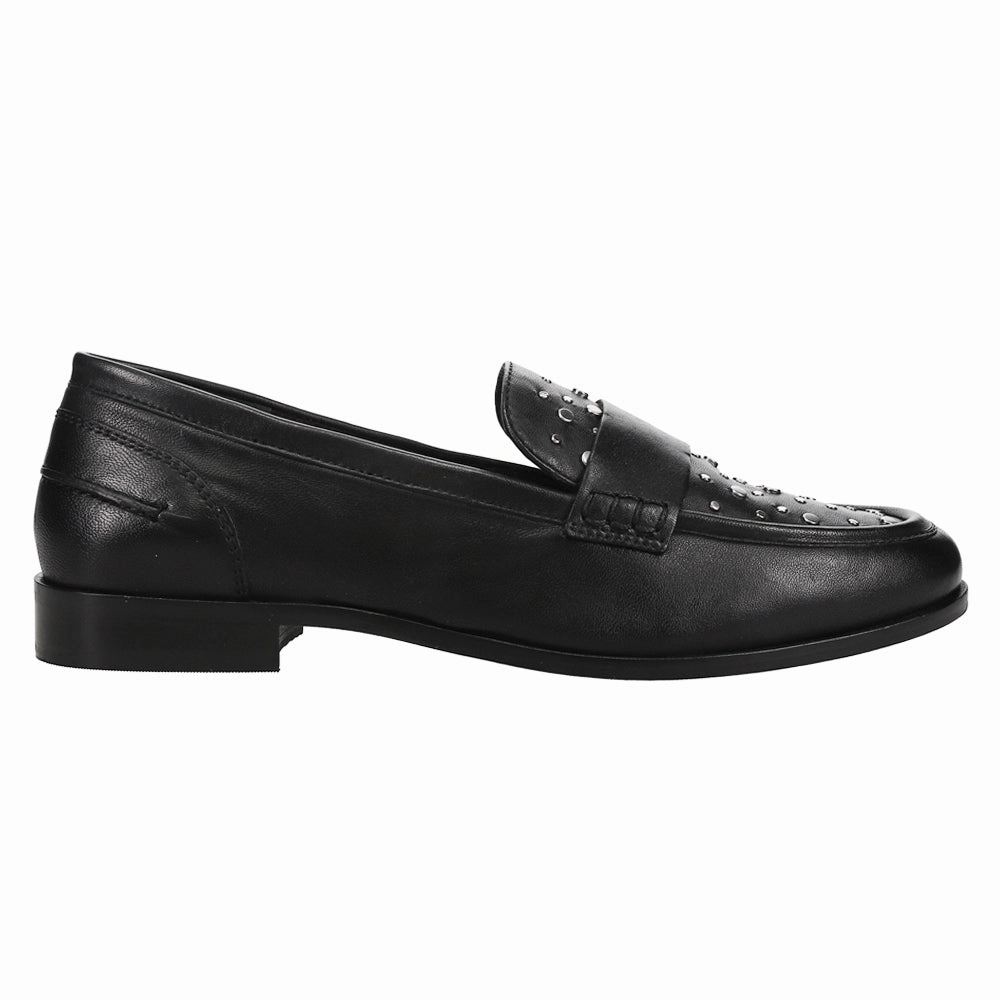 Sooner Or Later Studded Slip On Loafers Streetwear Footwear Standing Comfort