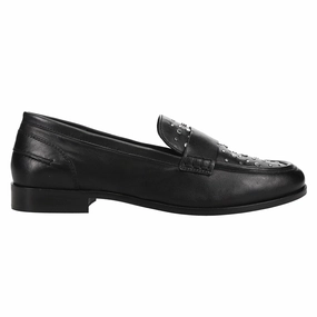 Sooner Or Later Studded Slip On Loafers Streetwear Footwear Standing Comfort