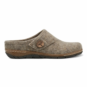 Ezra Round Toe Casual Slip-On Flat Clogs Secure Fit