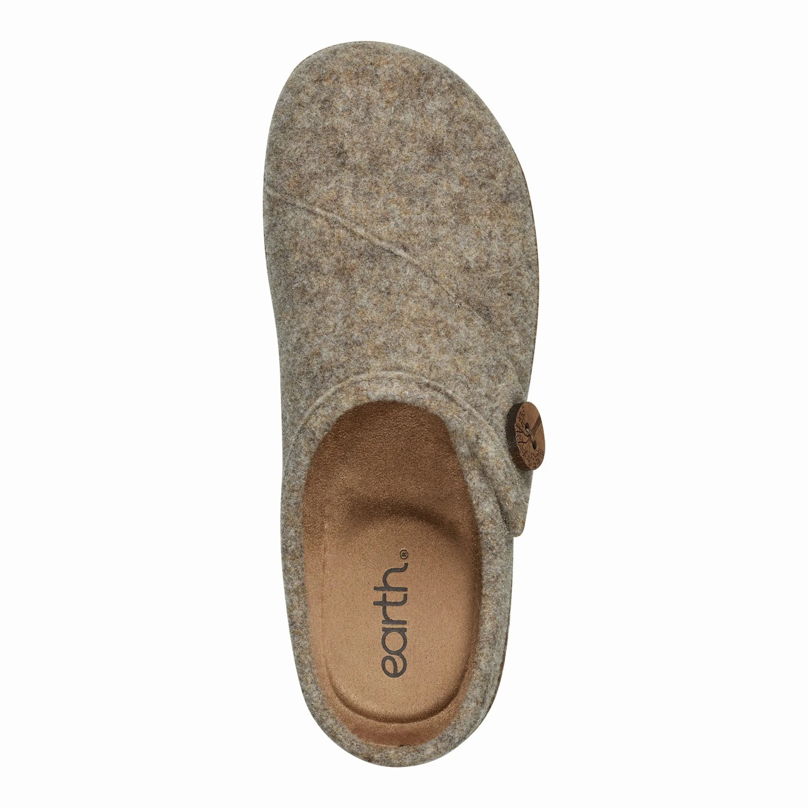 Recycled Materials Ezra Round Toe Casual Slip-On Flat Clogs