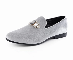 Moisture Wicking Supportive Fabio Silver