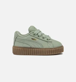 Pain Relief Comfort Sole Fenty Creeper Phatty Earth Tone Infant Toddler Lifestyle Shoe - Green Fog/Gold/Gum