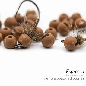 Firehole Round Speckled Tungsten Stones